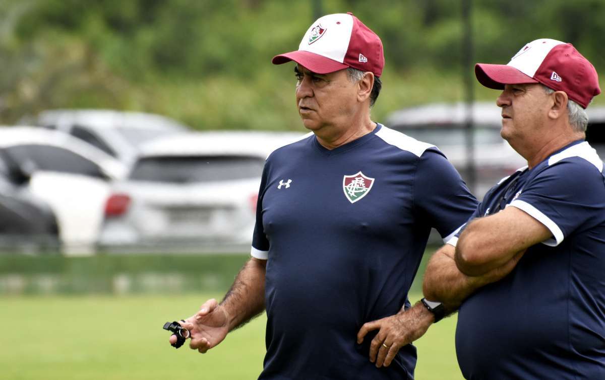 O técnico Marcelo Oliveira vive um momento de enorme pressão no Brasileiro: sete jogos sem balançar a rede - MAILSON SANTANA/FLUMINENSE