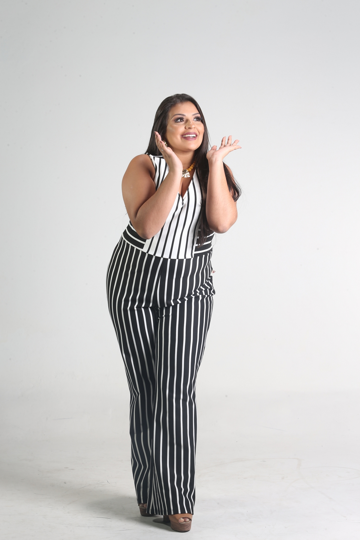 Meia Hora - Modelos Plus Size visitam o Jornal O Dia / Meia Hora. Foto: Daniel Castelo Branco