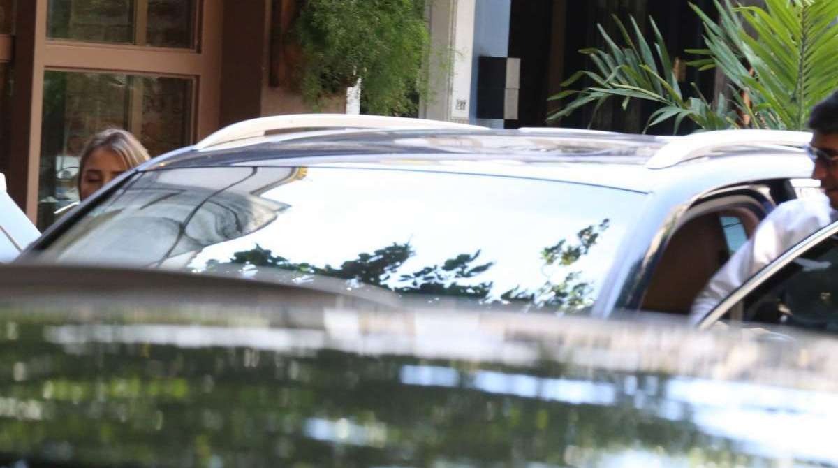 Thiago Magalhães passa a tarde com suposta nova namorada em restaurante no Leblon, na Zona Sul do Rio