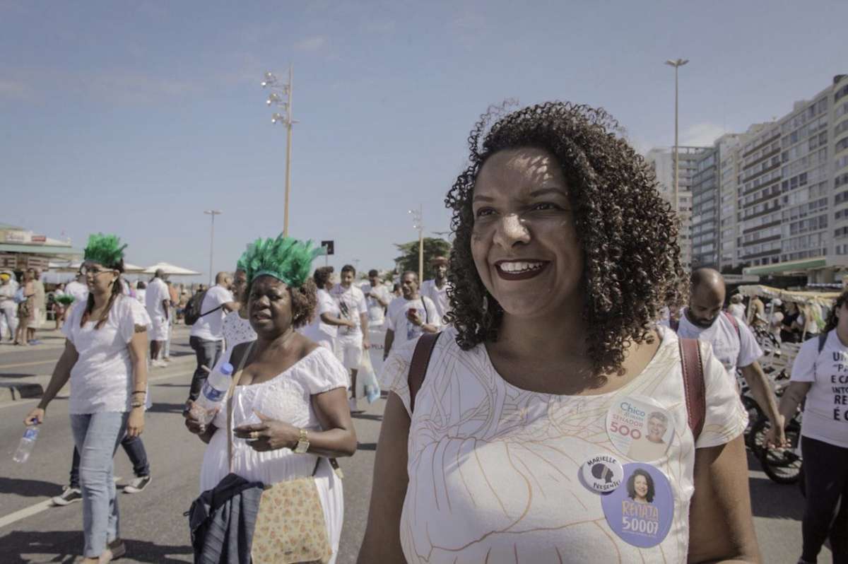 Deputada estadual eleita Renata Souza (PSOL) - Divulgação