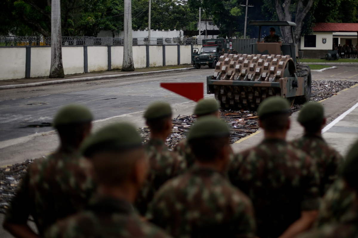 Operação Vulcão II destruiu mais de dez mil armas apreendidas em operações policiais - Luciano Belford/Agência O Dia