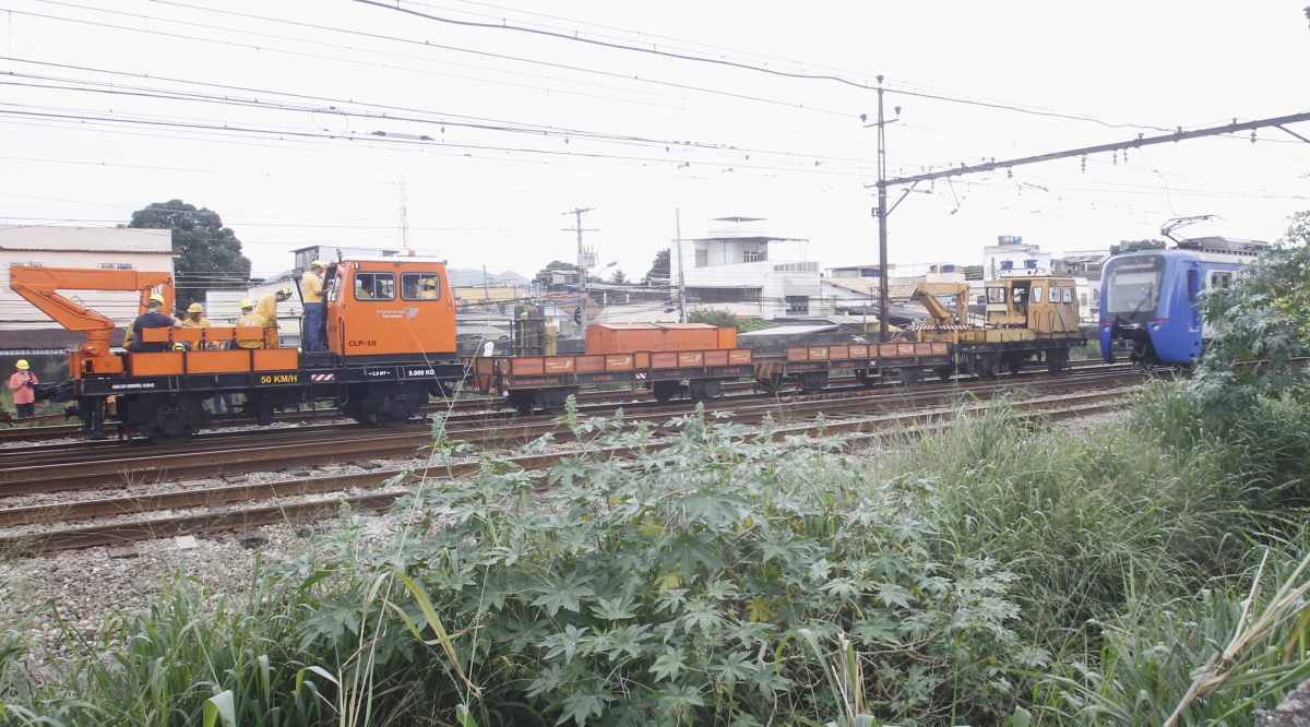 Descarrilamento de Trem em Madureira esta??o cheia
Foto  Severino Silva Agencia O Dia