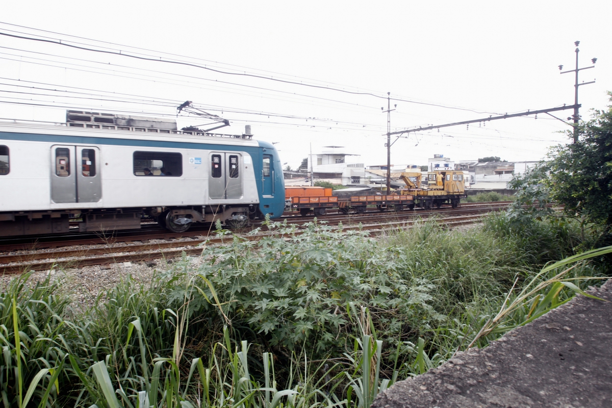 Descarrilamento de Trem em Madureira esta??o cheia
Foto  Severino Silva Agencia O Dia