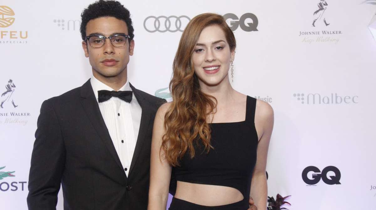 S&eacute;rgio Malheiros e Sophia Abrah&atilde;o