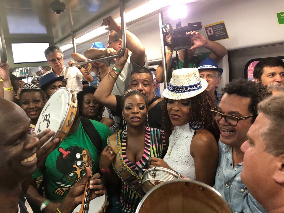 Trem do Samba  em Oswaldo Cruz - Divulgação