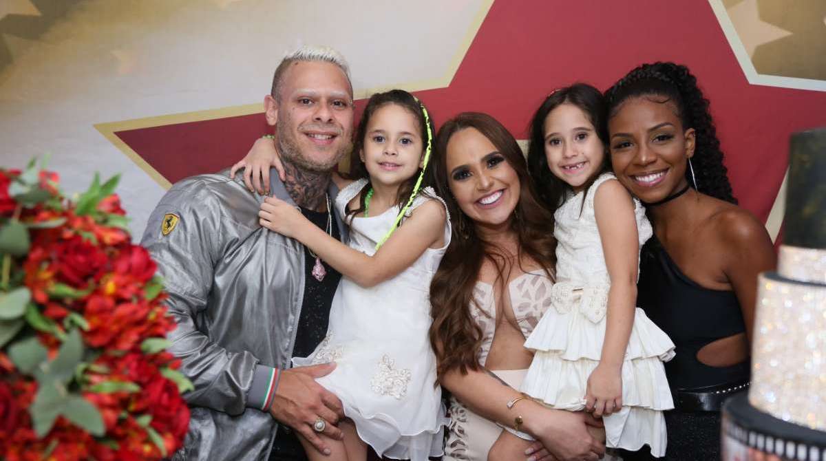 Perlla com Leo Stronda e Luane Dias