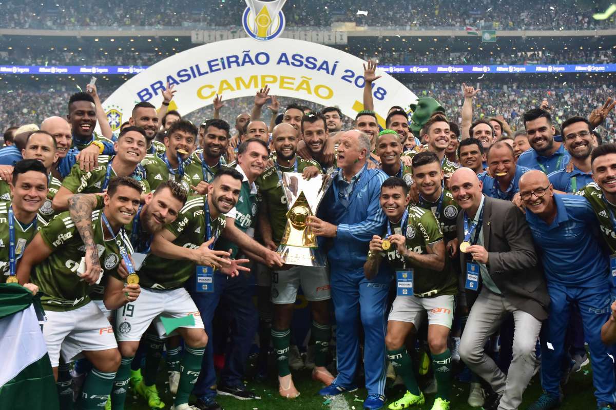 Palmeiras foi campe&atilde;o do Brasileir&atilde;o de 2018 - Eduardo Carmim/Parceiro/Ag&ecirc;ncia O Dia
