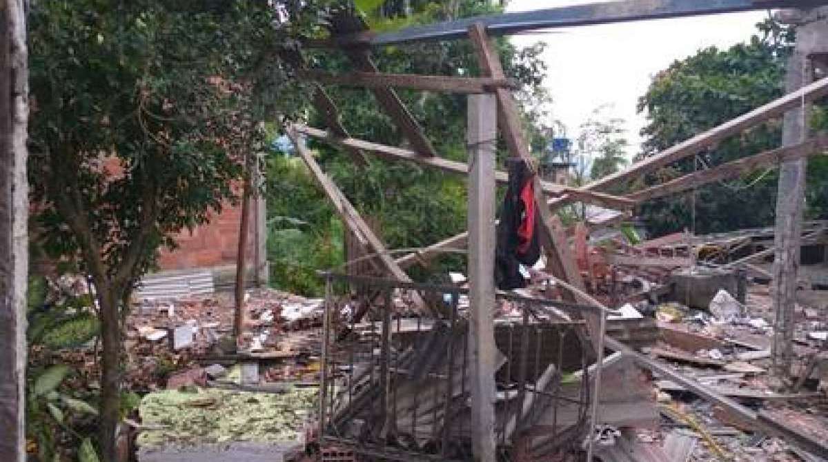 Explosão em São Gonçalo deixa três feridos em estado gravíssimo 