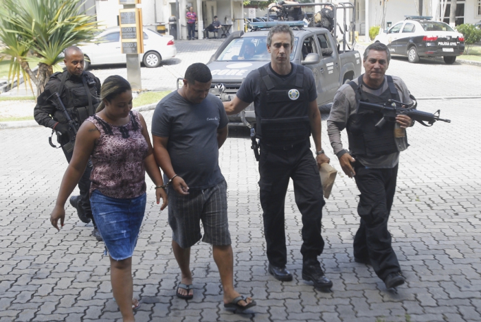 'Léo Tite' e a mulher são acusados de comandar o tráfico em Magé
