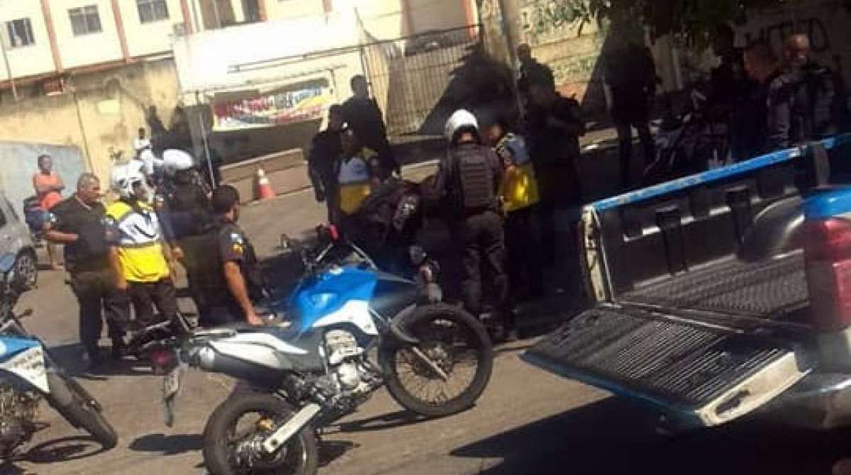 Agentes do Méier Presente fizeram as primeiras abordagens ao suspeito