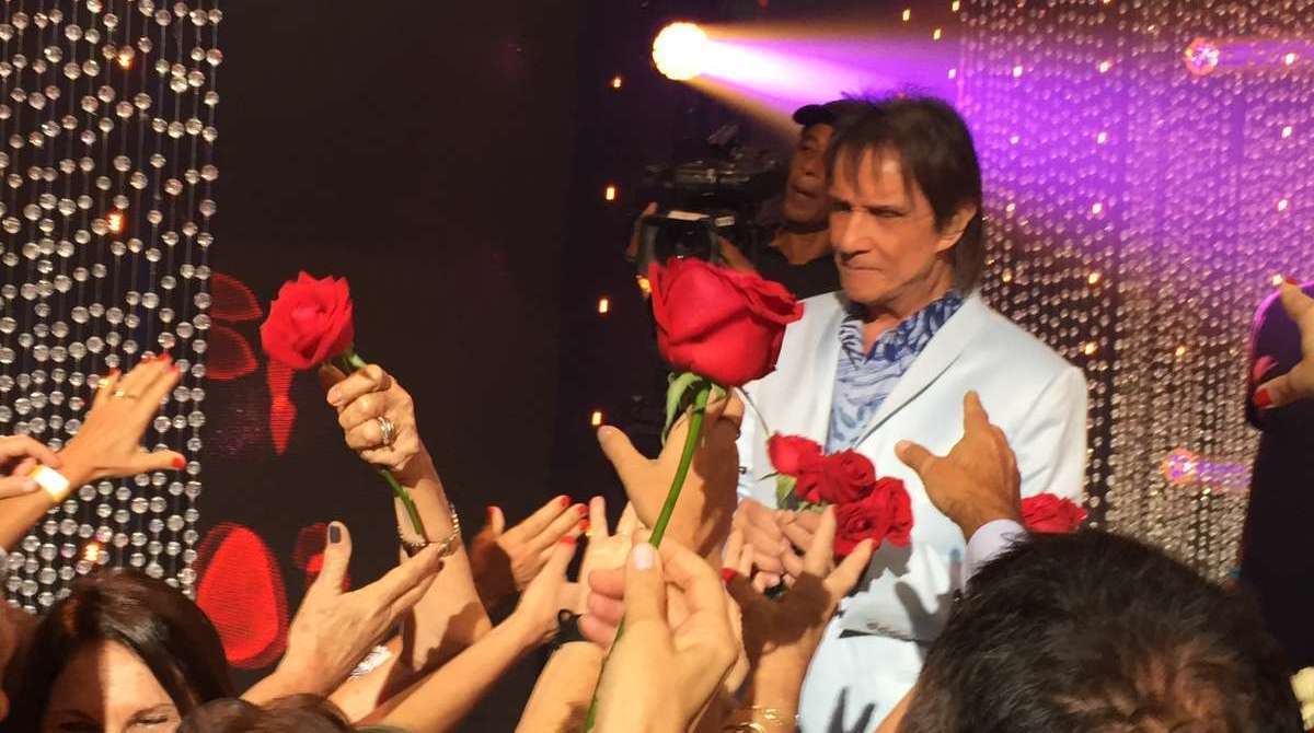 Roberto Carlos grava especial na Globo - Gabriel Sobreira / Ag&ecirc;ncia O Dia