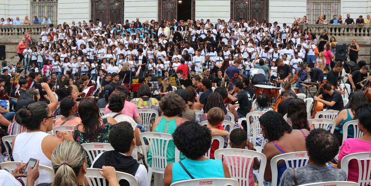 Concerto de Natal emociona Cinelândia - Divulgação
