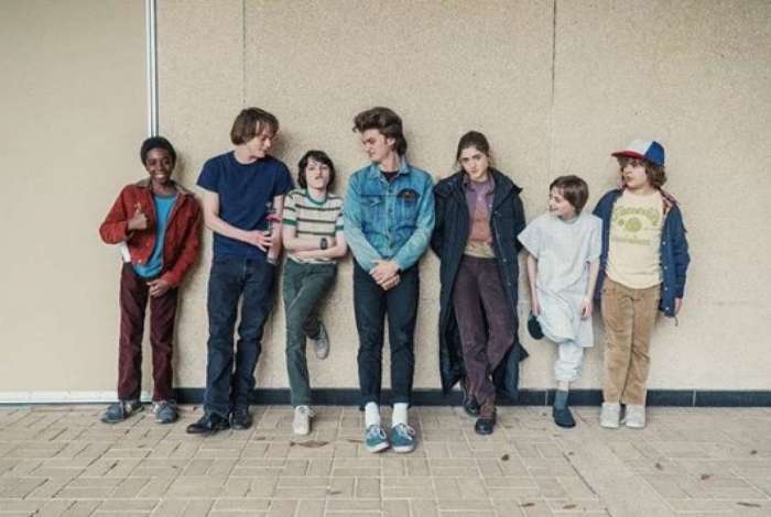 Elenco da série 'Stranger Things' - Reprodução da internet