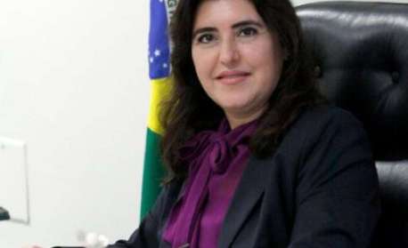 Simone Tebet defende economia verde durante evento no Maranhão