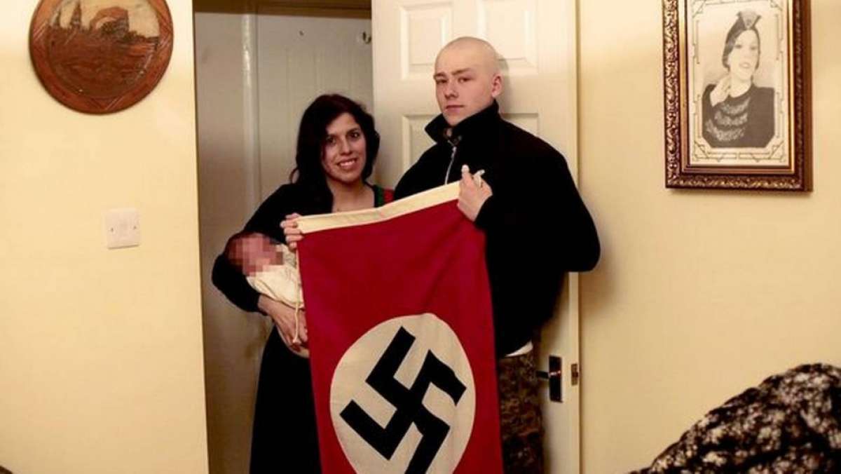 Casal britânico homenageou Hitler no nome do filho e transformou a casa em um santuário racista - Reprodução