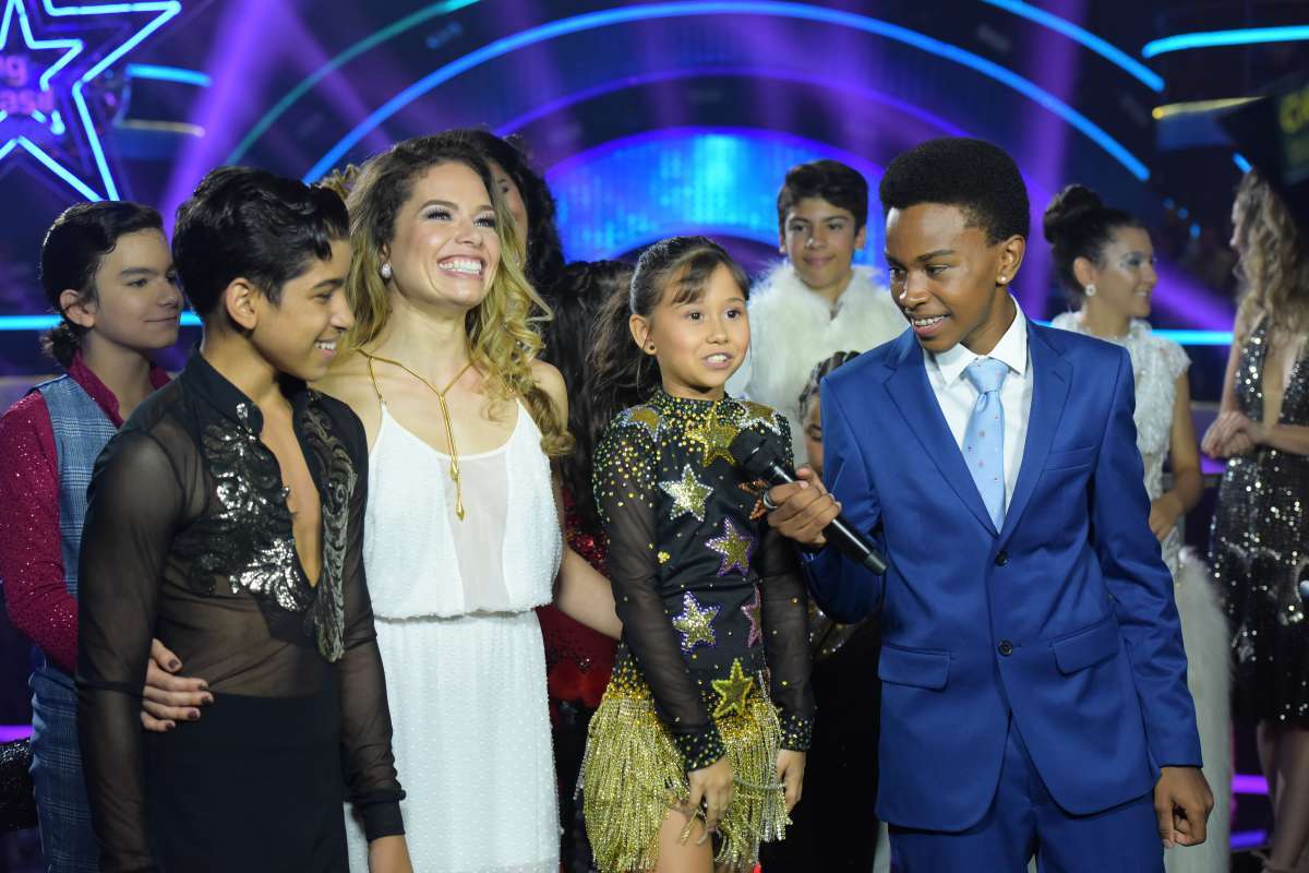 Jean Paulo Campos nos bastidores do especial 'Dancing Brasil Júnior'