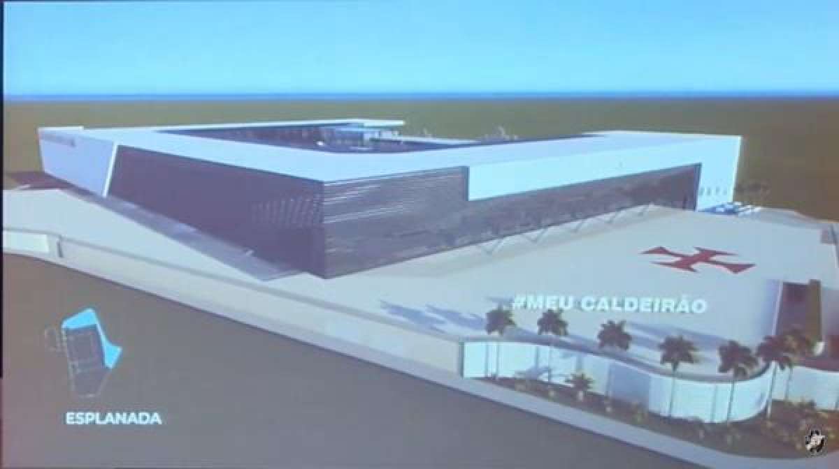 Vasco apresenta projeto de novo São Januário