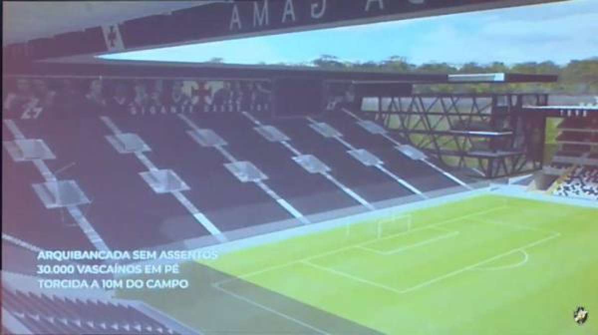 Vasco apresenta projeto de novo São Januário