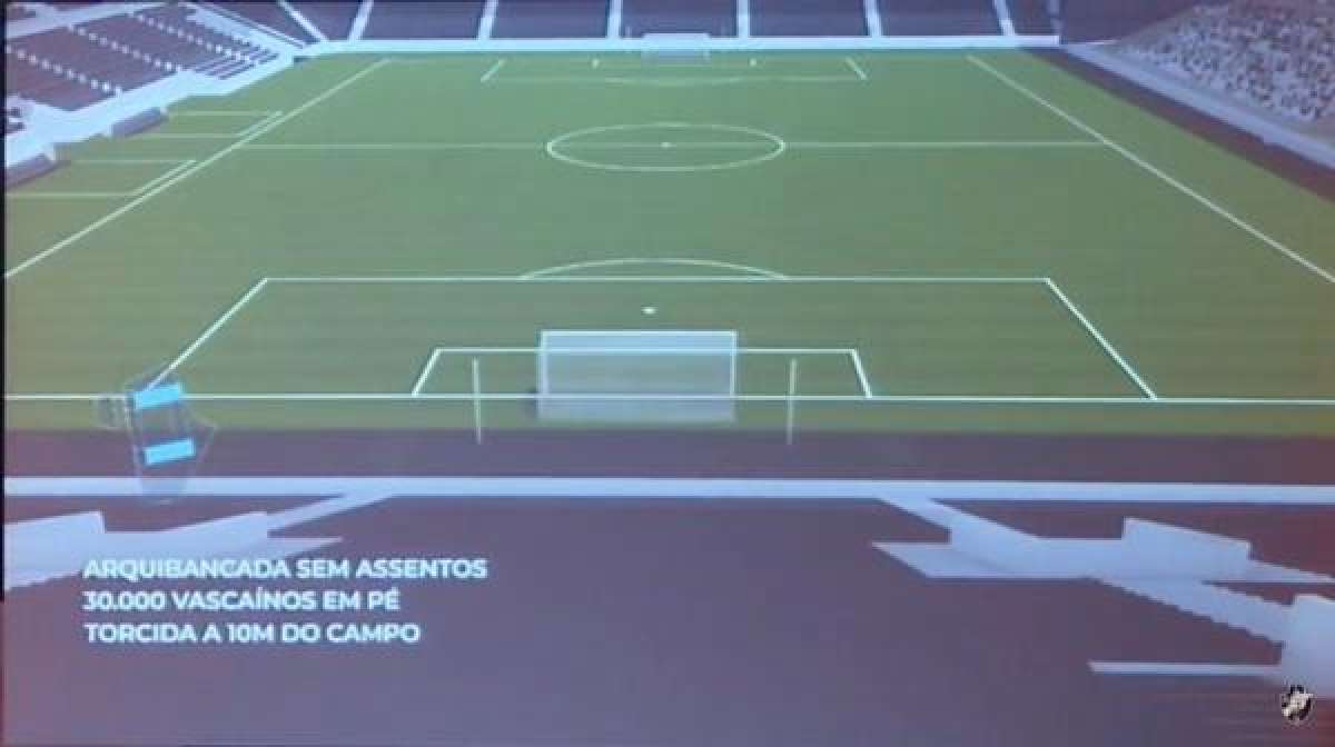 Vasco apresenta projeto de novo São Januário