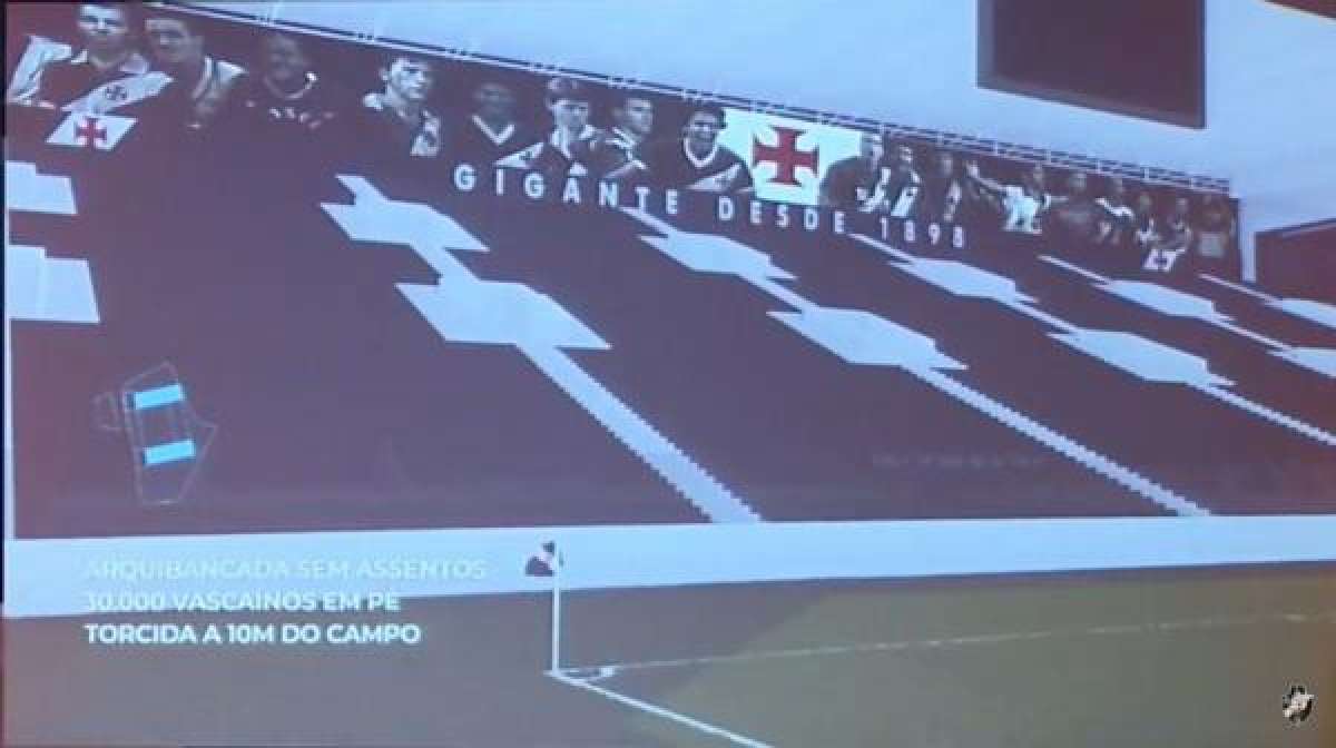 Vasco apresenta projeto de novo São Januário