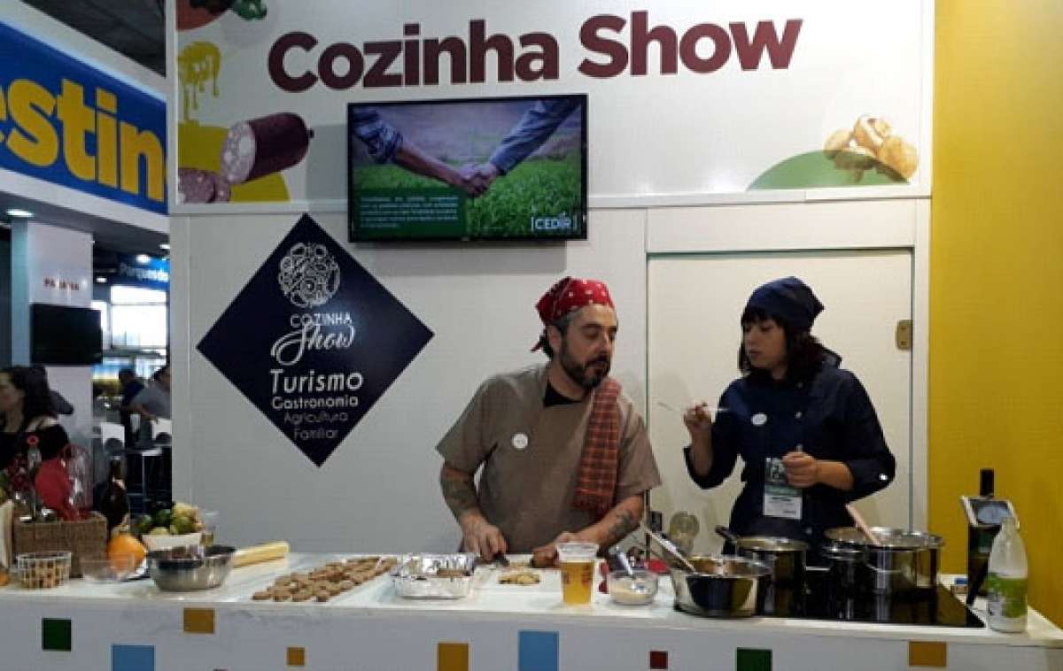 Feira em Gramado (RS), em novembro