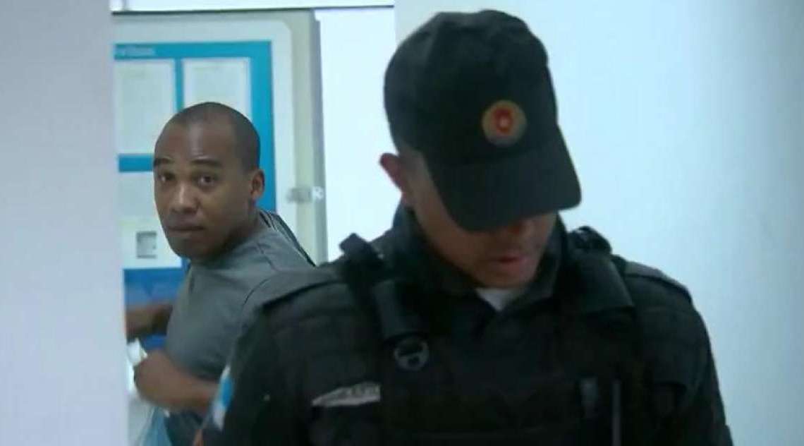 Soldado Cleiton de Oliveira Guimarães, preso por morte de farmacêutico