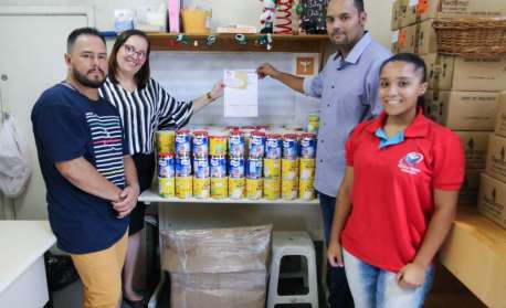 Área de ações voluntárias do INCA pede doação de leite em pó