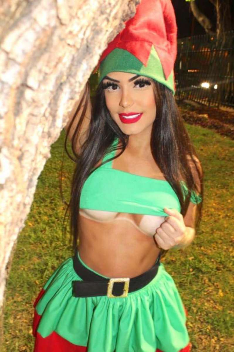 Kellyta Tharsys é conhecida como 'Pigmeia Fitness'