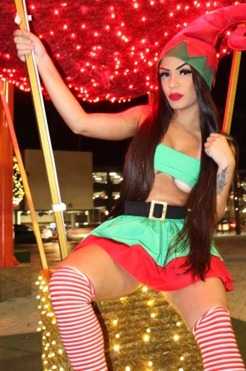 Kellyta Tharsys é conhecida como 'Pigmeia Fitness'