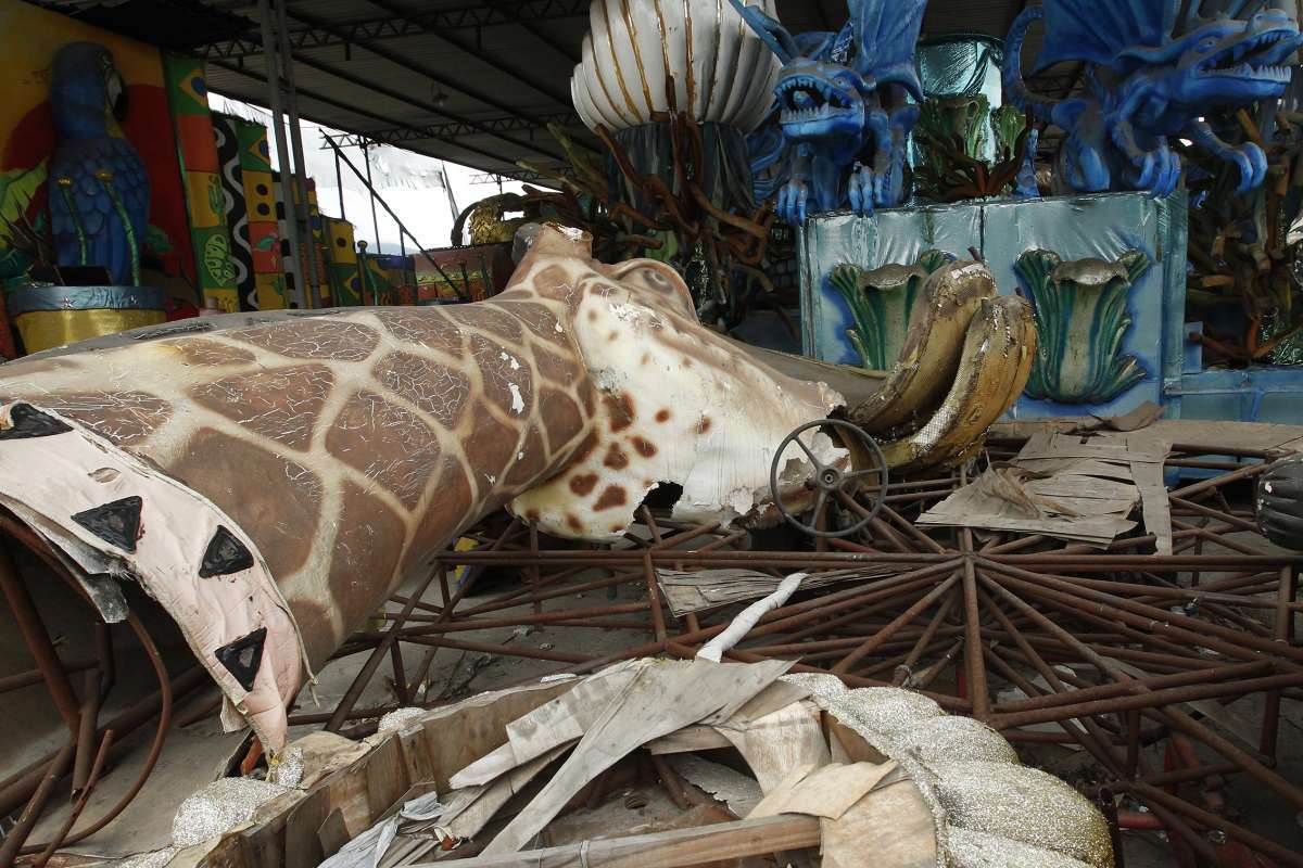 Acadêmicos de Santa Cruz está sem recursos e com ordem de despejo - Alexandre Brum / Agência O Dia