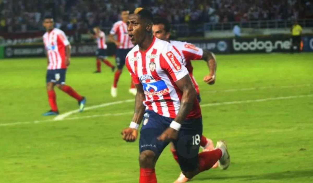 Yony Gonzalez foi vice da Sul-Americana pelo Junior Barranquilla - Diddier Cano / Junior Barranquilla