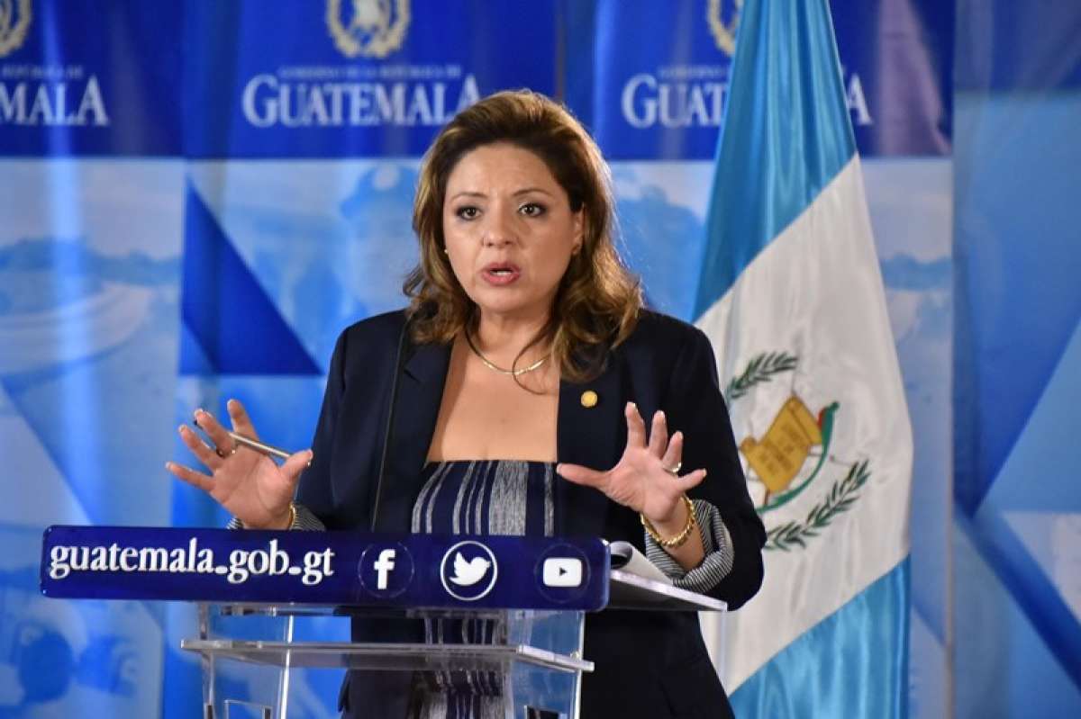Ministra das Relações Exteriores da Guatemala, Sandra Jovel - Reprodução AGN