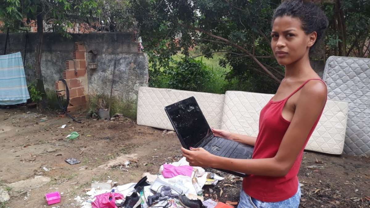 Nova Iguaçu: Defesa Civil volta ao local de rompimento de tubulação para vistoriar imóveis - Divulgação