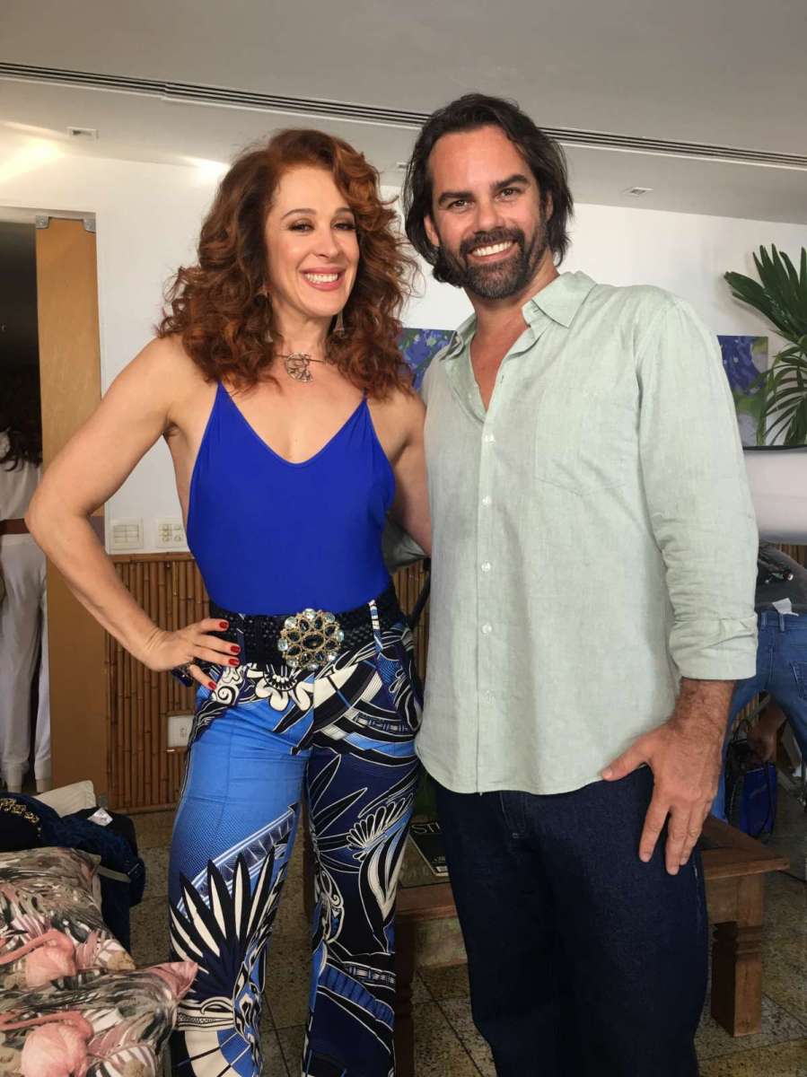 Claudia Raia e Ronan Horta - Divulgação