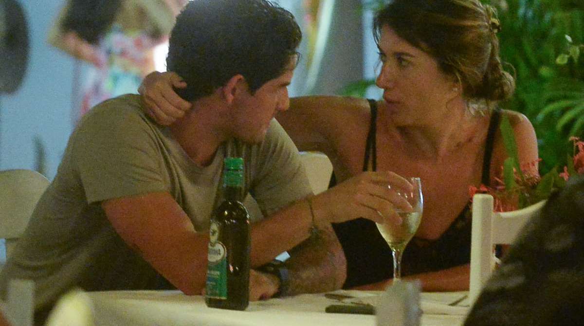Alexandre Pato e Rebeca Abravanel 