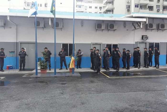 Policiais militares do 2º BPM (Botafogo)