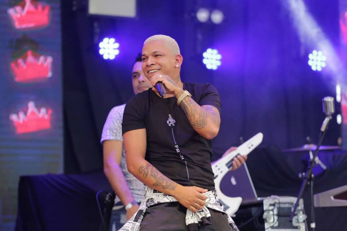 O dair Playboy abriu o show da virada em Jurerê, Florianópolis