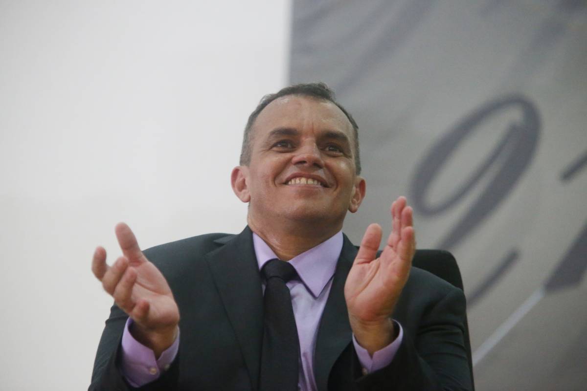 Delegado da Pol&iacute;cia Civil Marcus Vin&iacute;cius Braga tomou posse na tarde desta quinta-feira - Daniel Castelo Branco/Ag&ecirc;ncia O Dia