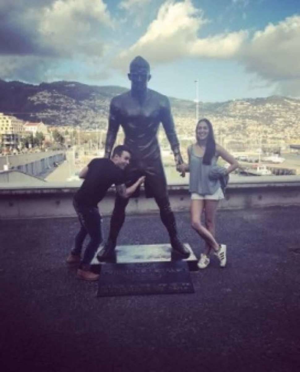 Estátua de Cristiano Ronaldo