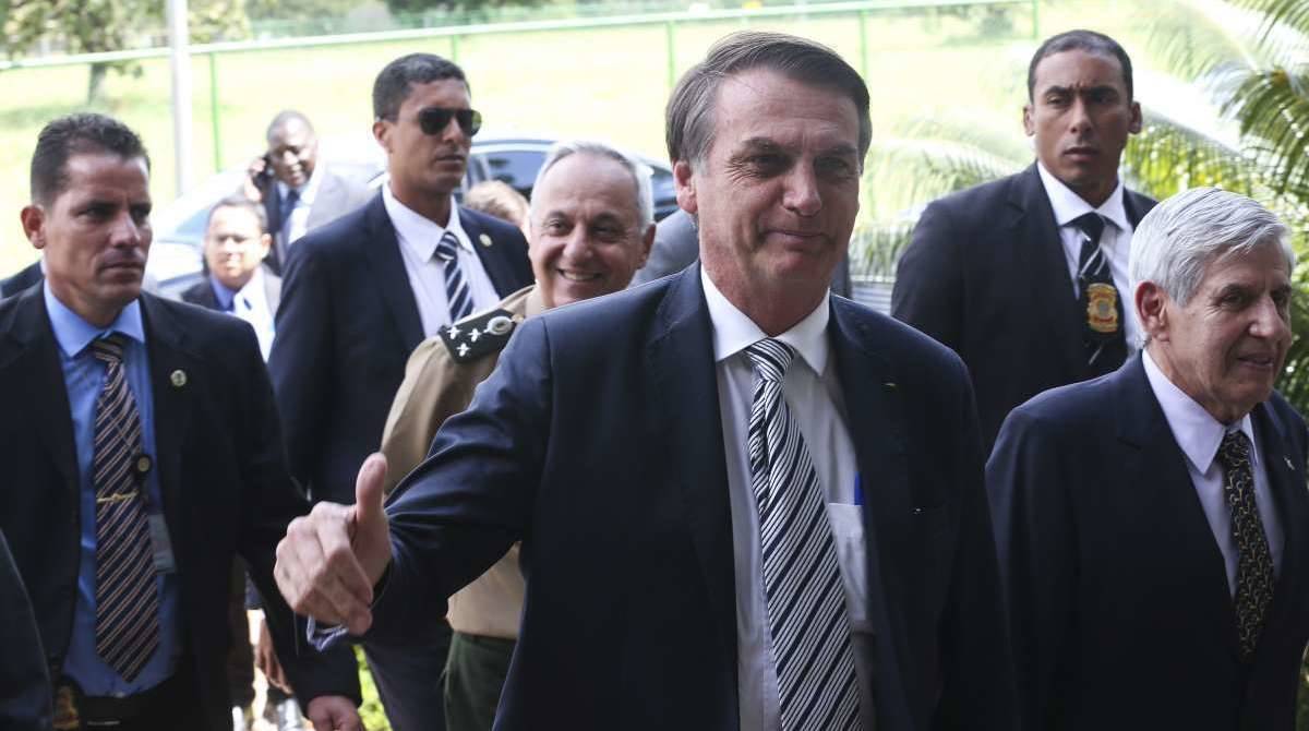 Bolsonaro e general Augusto Heleno
