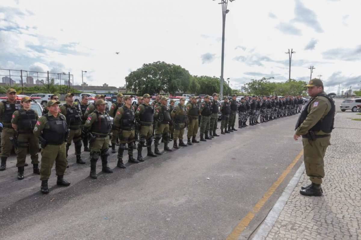 O reforço das ações policiais anunciadas pelo novo governador Helder Barbalho teve início na quarta