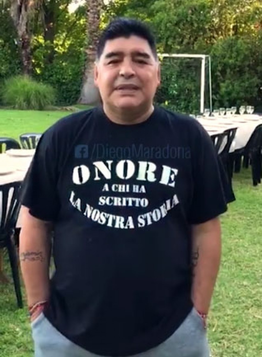 Diego Maradona morreu aos 60 anos - Reprodução do Facebook