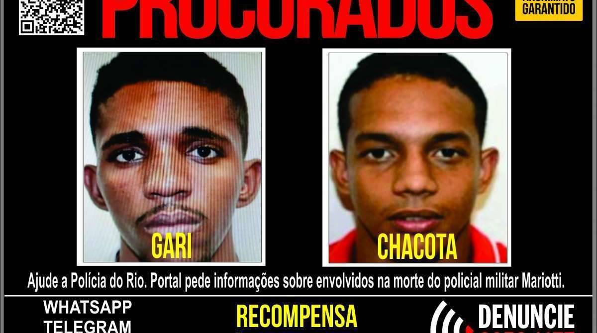 Portal pede informações para identificar criminosos que mataram policial na Linha Amarela - Divulgação 