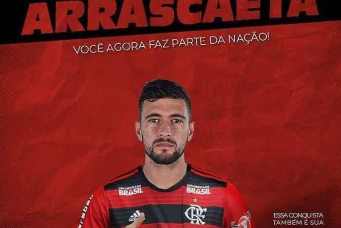 Flamengo faz vídeo emocionante para Arrascaeta, que assina ...