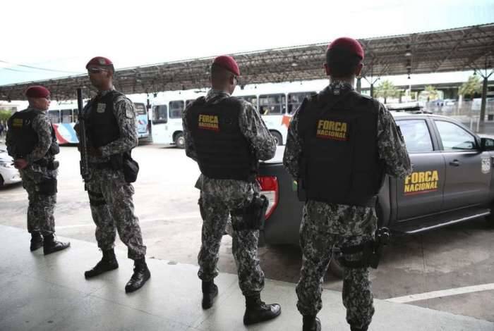 Após a série de ataques no Ceará, a Força Nacional de Segurança Pública está fazendo o policiamento ostensivo nas ruas de Fortaleza, em apoio aos agentes de segurança do estado