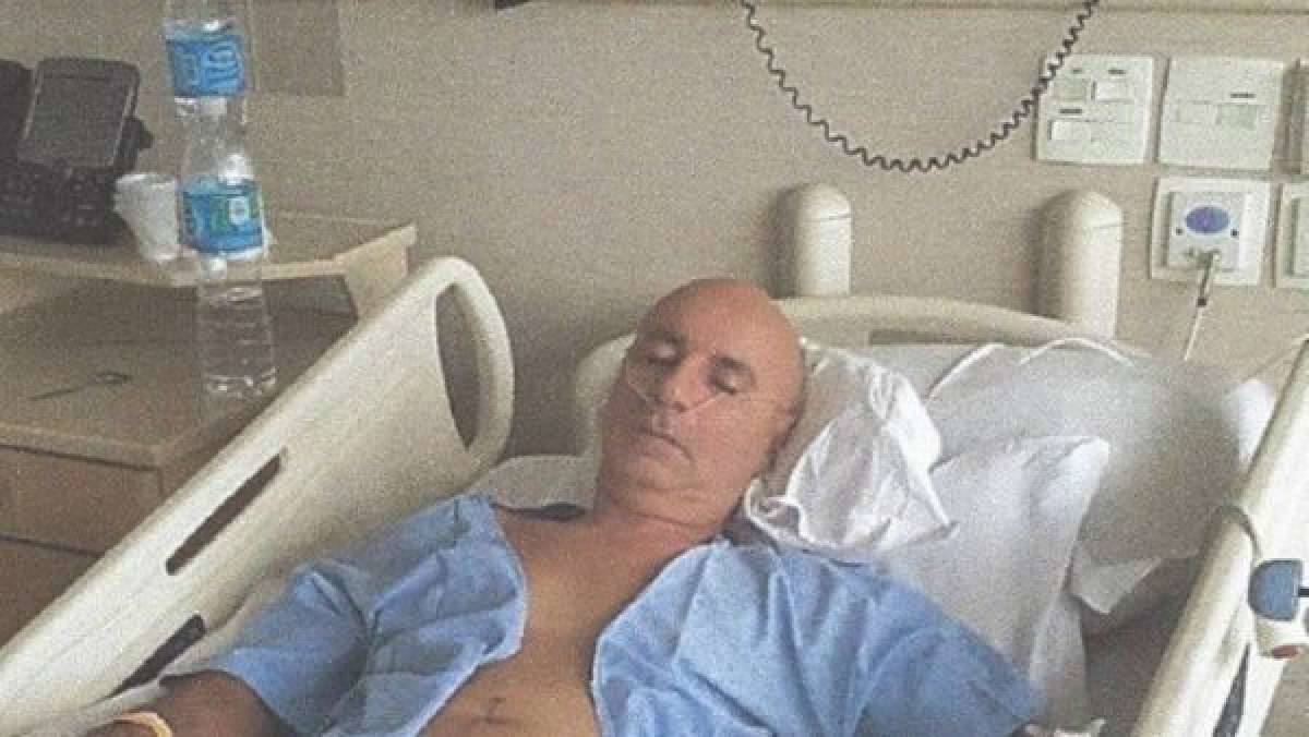 Fabrício Queiroz, no hospital.