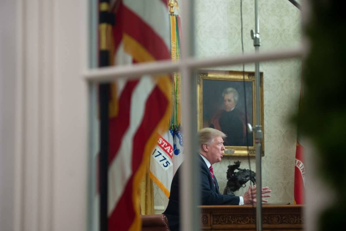 Discurso foi feito do Salão Oval da Casa Branca