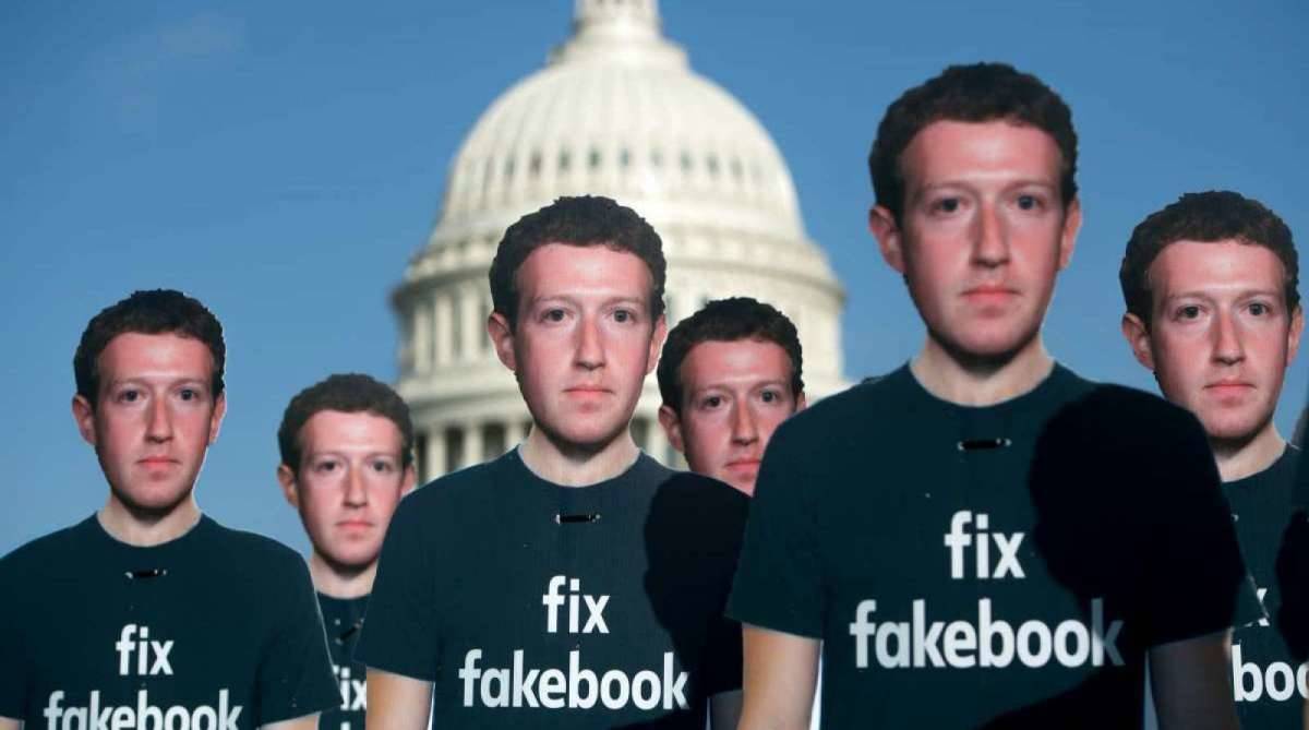 Erro atingiu centenas de milh&otilde;es de usu&aacute;rios do Facebook Lite, dezenas de milh&otilde;es de usu&aacute;rios do Facebook e dezenas de milhares de usu&aacute;rios do Instagram - AFP PHOTO / Saul Loeb