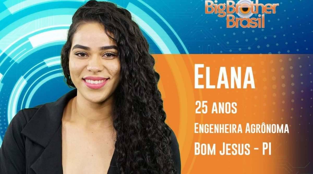 Elana é uma das participantes da nova edição do BBB.