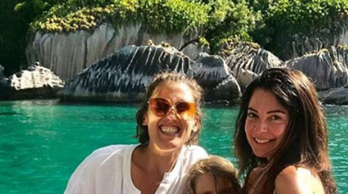Paola Carosella e Ana Paula Padr&atilde;o curtem f&eacute;rias juntas
